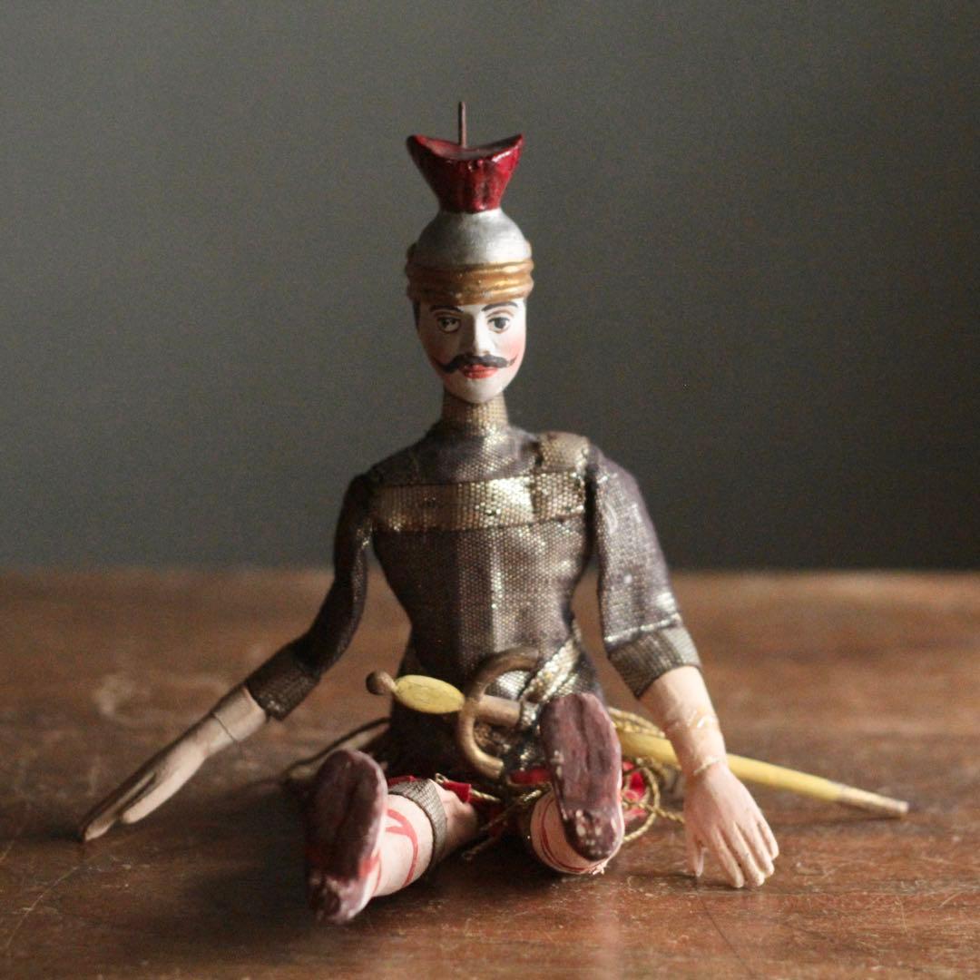 古い 操り人形 チェコ？ マリオネット 古道具 アンティーク