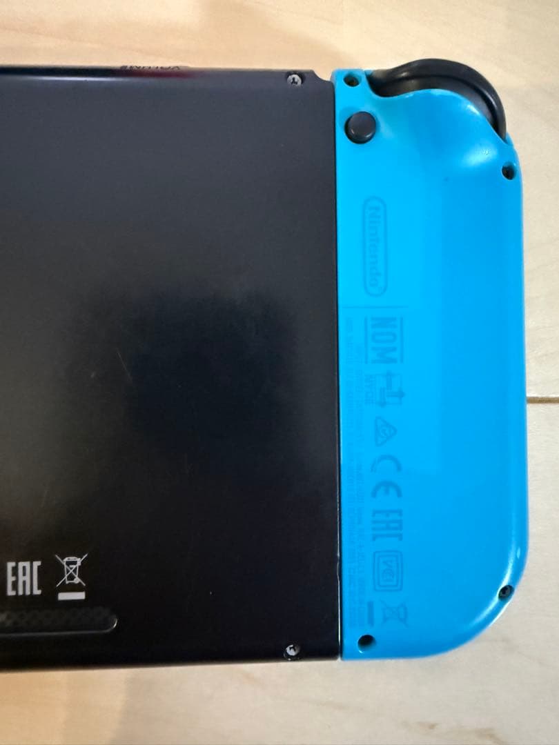NintendoSwitch 赤 青 スイッチ 本体 付属品 傷有Joy-Con