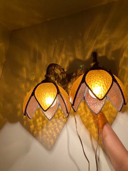 ヴィンテージ　アメリカ　壁掛け　ライト　照明い