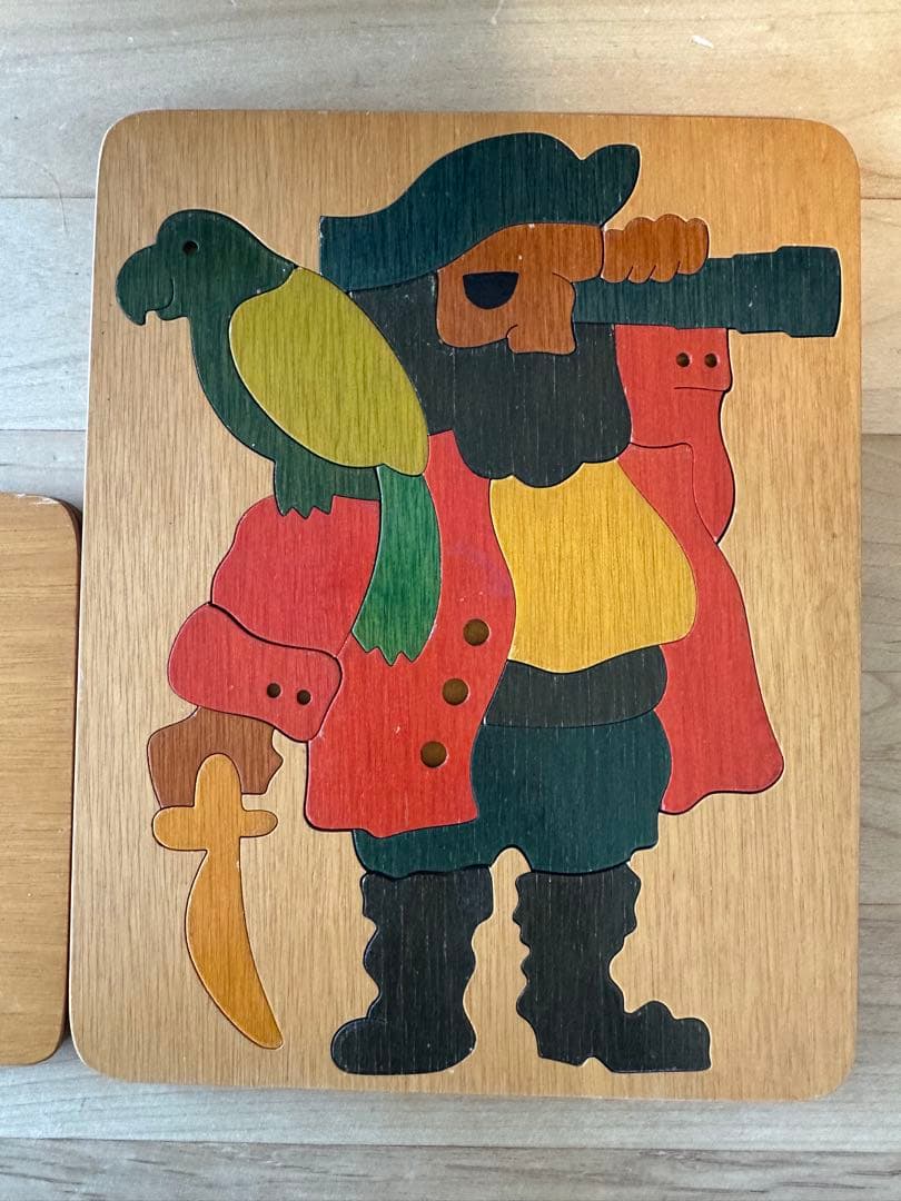 木製ジグソーパズル キャラクターセット