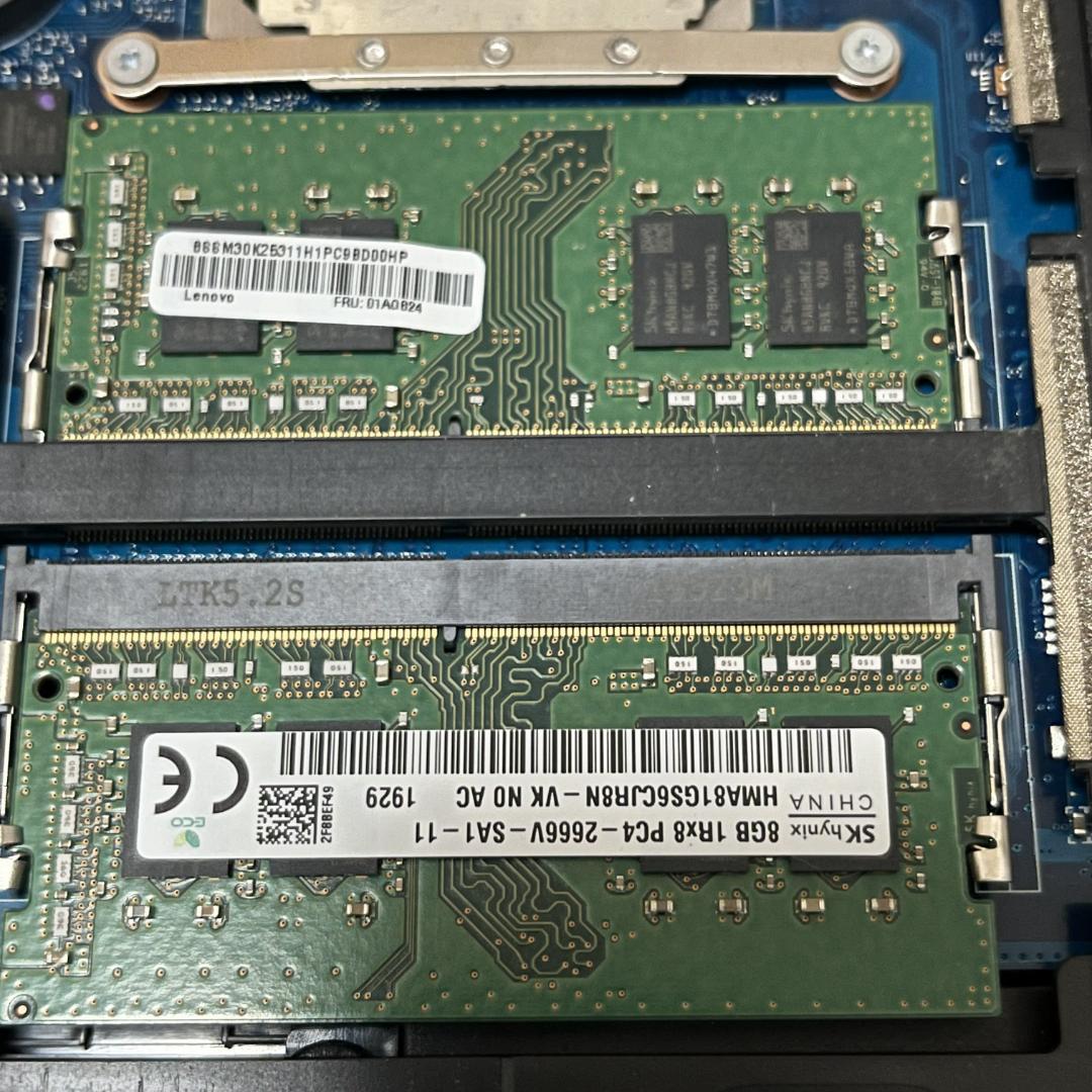 SK hynix 8GB PC4-2666V-SA1-11×2 合計16GB