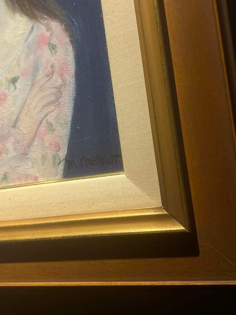 松野真理【コレット】肉筆油彩画