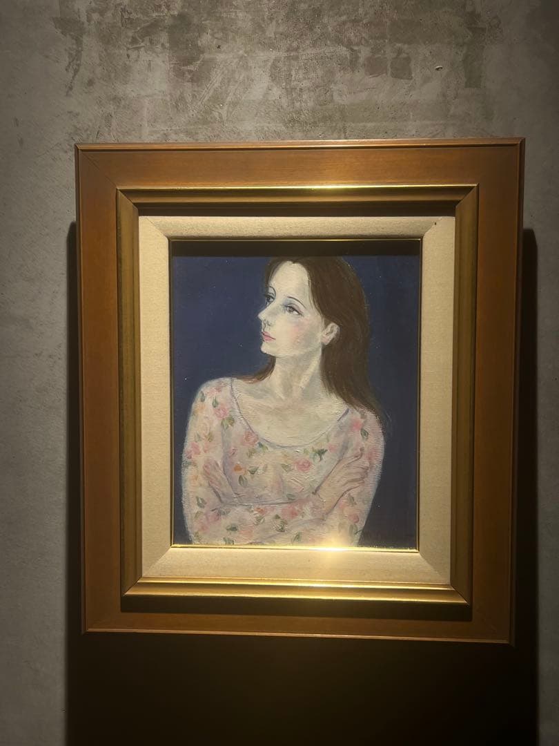 松野真理【コレット】肉筆油彩画