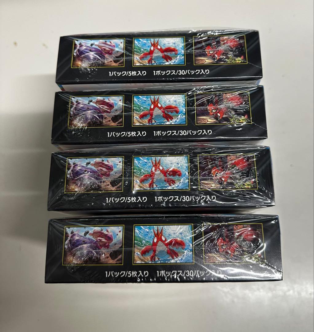 シュリンク付きポケモンカードゲーム メガブレイブ4BOX