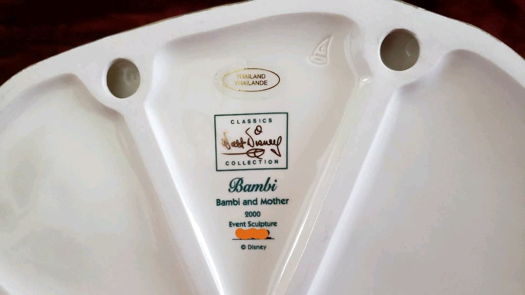 【WDCC】バンビ 廃盤品 新品未使用 ディズニー