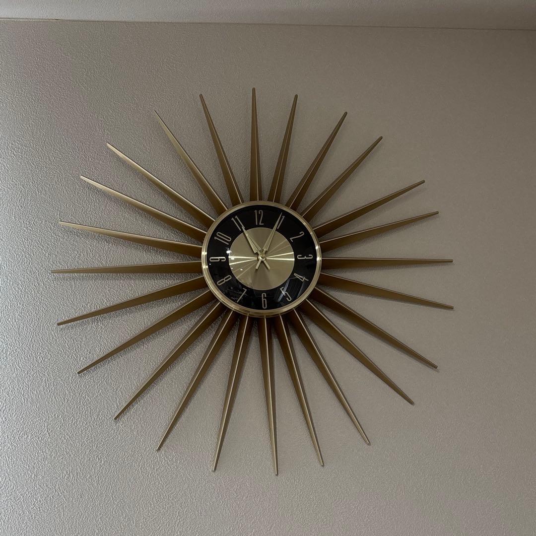 Emits Time（エミッツタイム）ミッドセンチュリーテイストウォールクロック