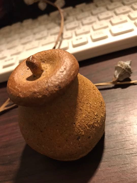 作家もの　蓋もの　土もの　備前　新品　一点物