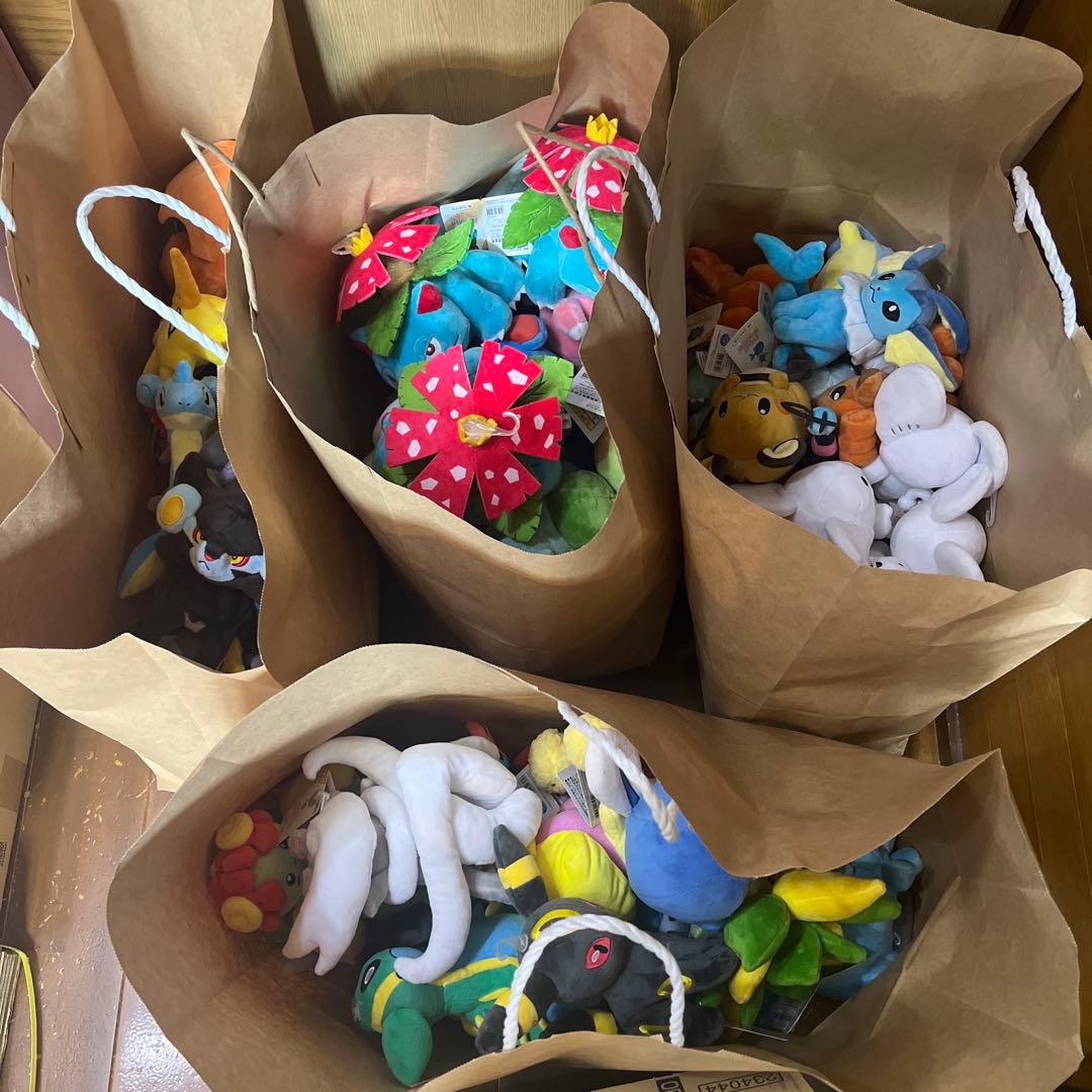 ※バラ売りできます　ポケモン　オールスターコレクション　ぬいぐるみ　88点