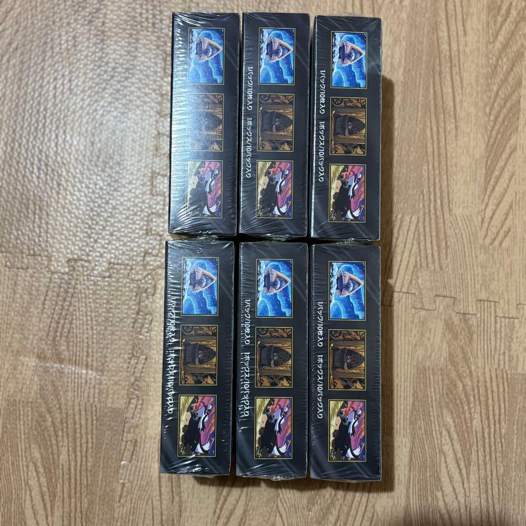 ポケモンカードゲーム MEGAドリームex 　新品未開封シュリンク付き6box