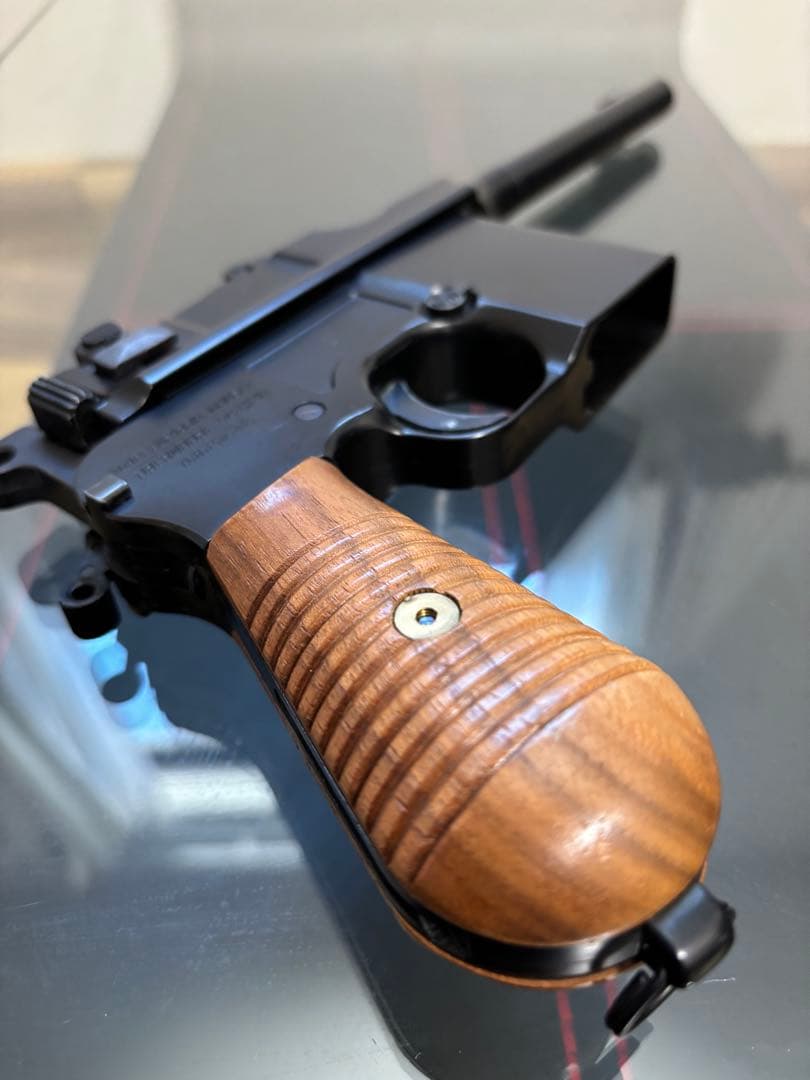 【おまけ付】マルシン MAUSER M712 木製グリップ8mm ガスブロ