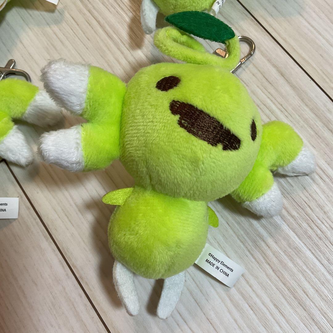 メルクストーリア マスコットキーホルダー 4個セット 緑精 ぬいぐるみ