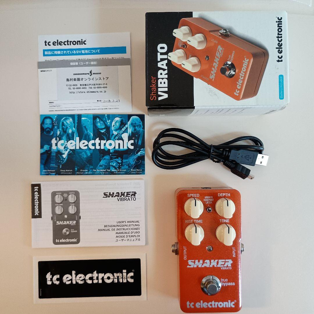 ギター TC Electronic Shaker Vibrato