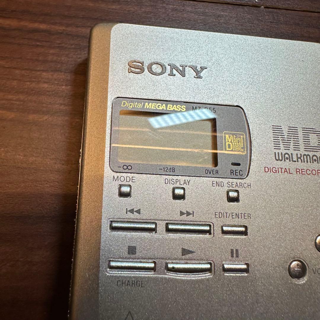 SONY MDウォークマン MZ-R55 MDプレーヤー 5527