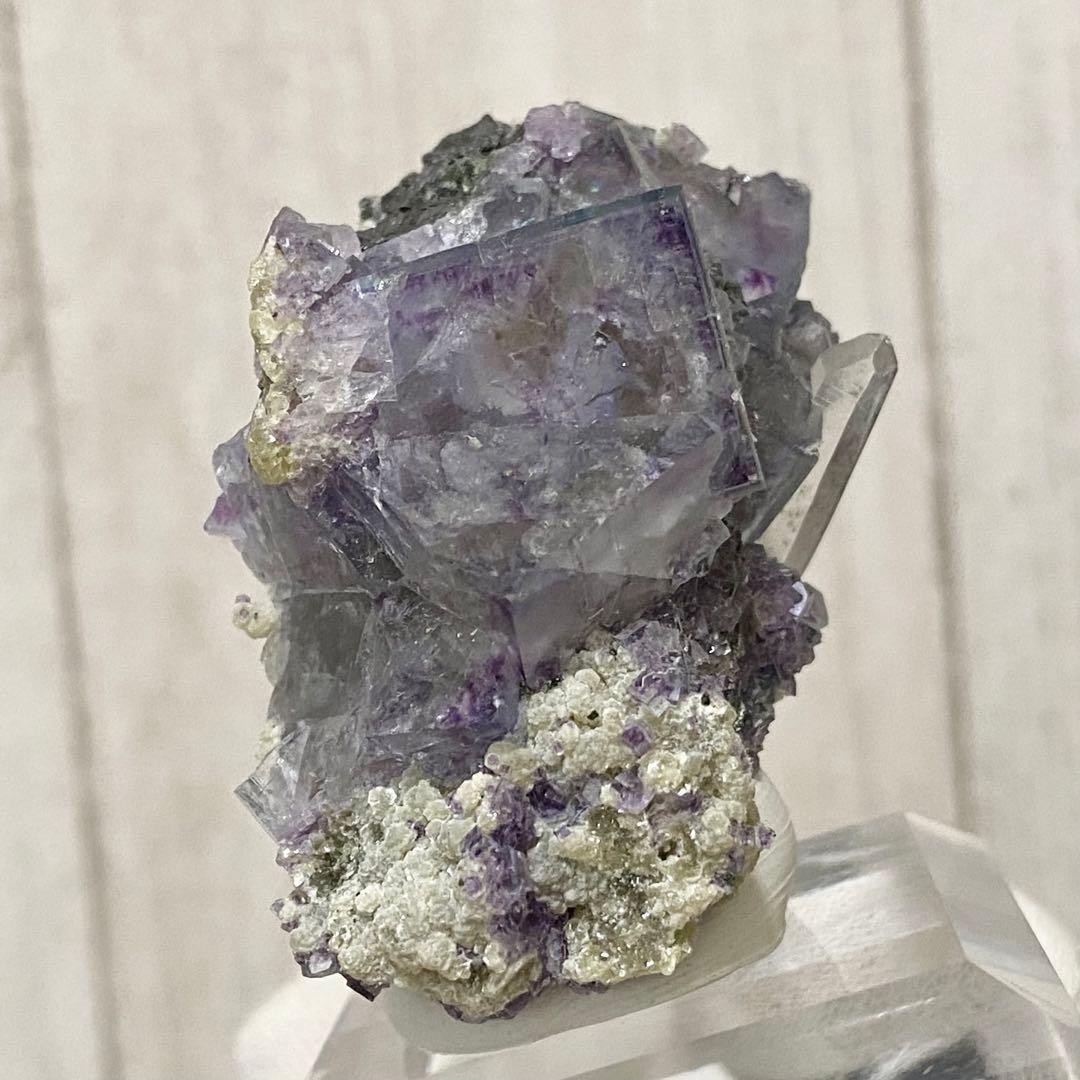 ヤオガンシャン　フローライト　クォーツ　マイカ　鉱物標本　原石　天然石　ストーン