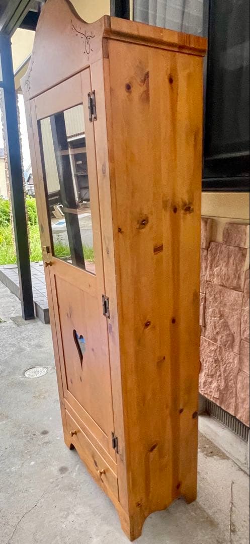 送料込み アンファン enfant ブック キャビネット カントリー 家具