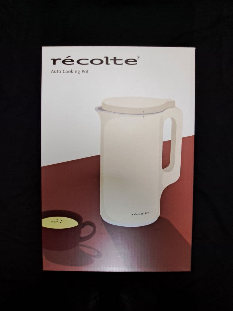 【新品未開封/匿名配送】レコルテ 自動調理ポット RSY-2 クリームホワイト