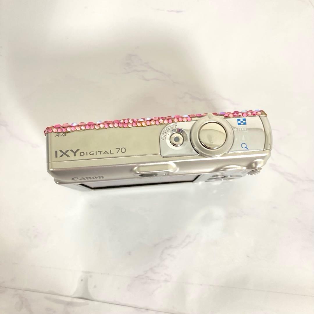 Canon IXY DIGITAL70 コンパクトデジタルカメラ　ラインストーン