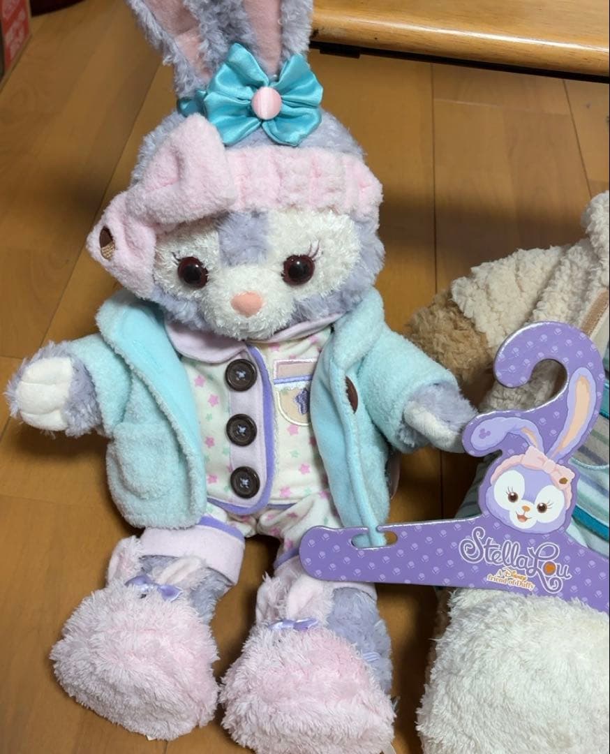 ダッフィーステラルー マスコット オータムスリープオーバーぬいぐるみつき