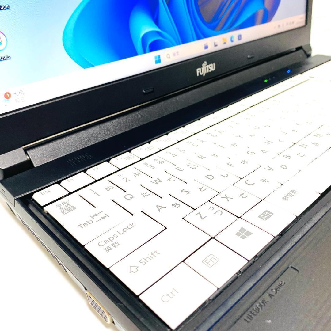 第8世代 富士通 ノートパソコン　Windows11　SSD 2018年製