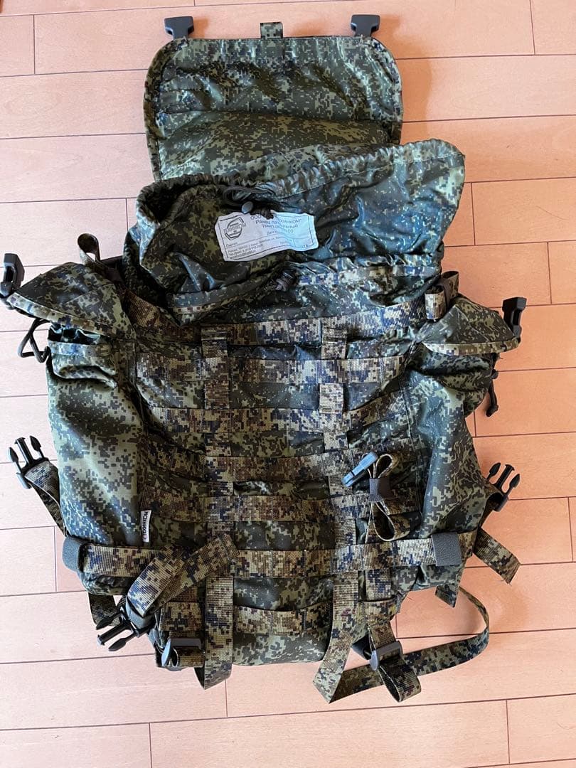 ロシア軍 実物 6sh117 バックパック 第4世代 デジタルフローラ