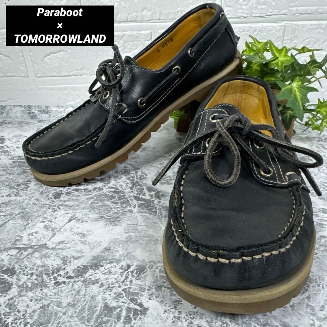 【別注】Paraboot×TOMORROWLAND BARTH デッキシューズ