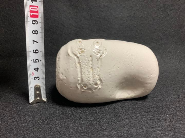 二代 水野双鶴　牛 小壺