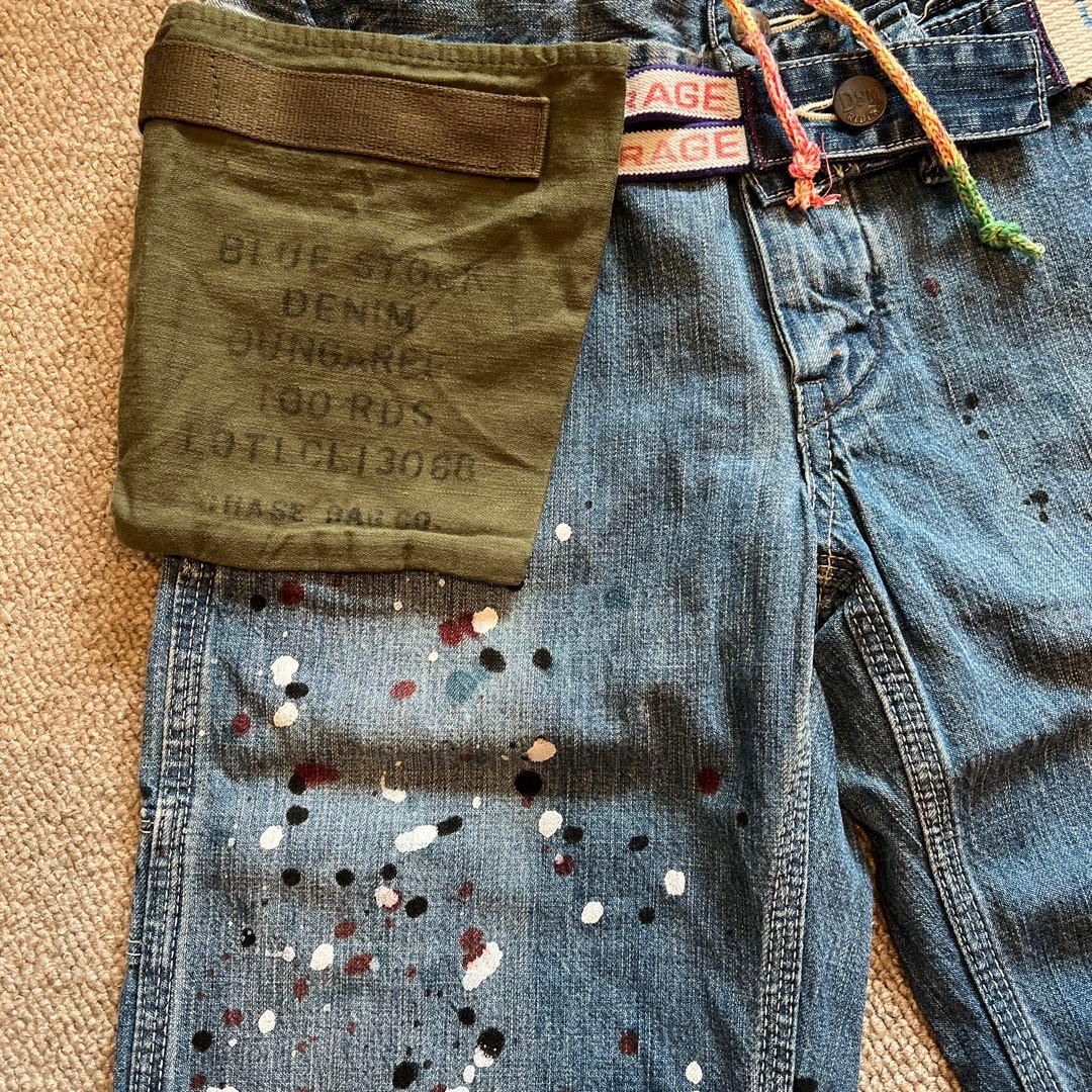 《美品》デニムアンドダンガリー　ボトムス　140cm 2本セット