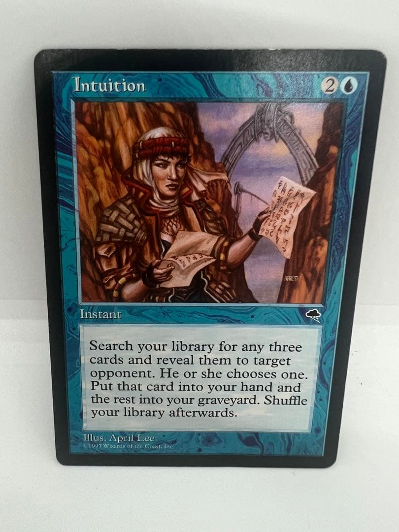 MTG 直観　英版　プレイド品