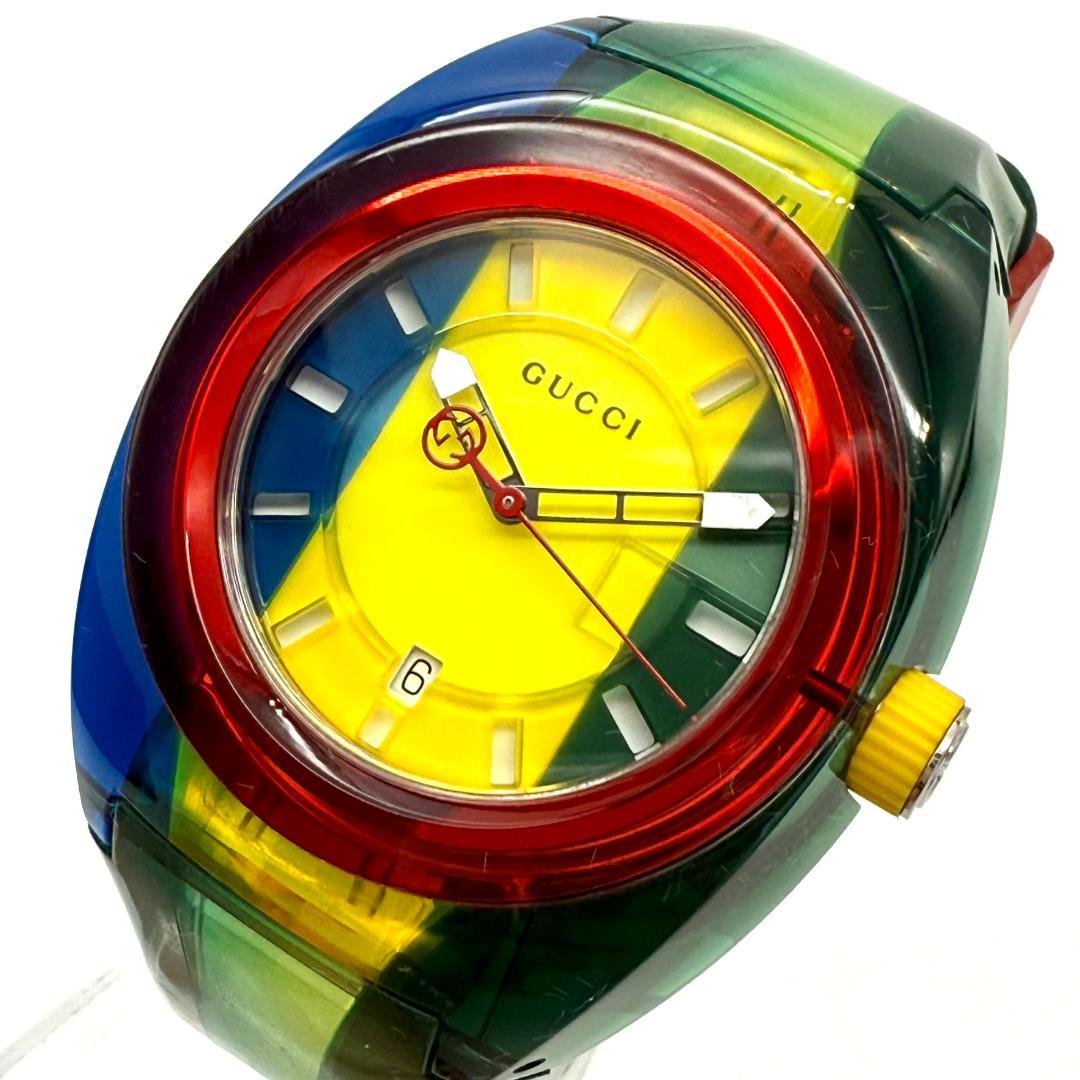 【希少】GUCCI SYNC シンク ユニセックス ウォッチ マルチカラー