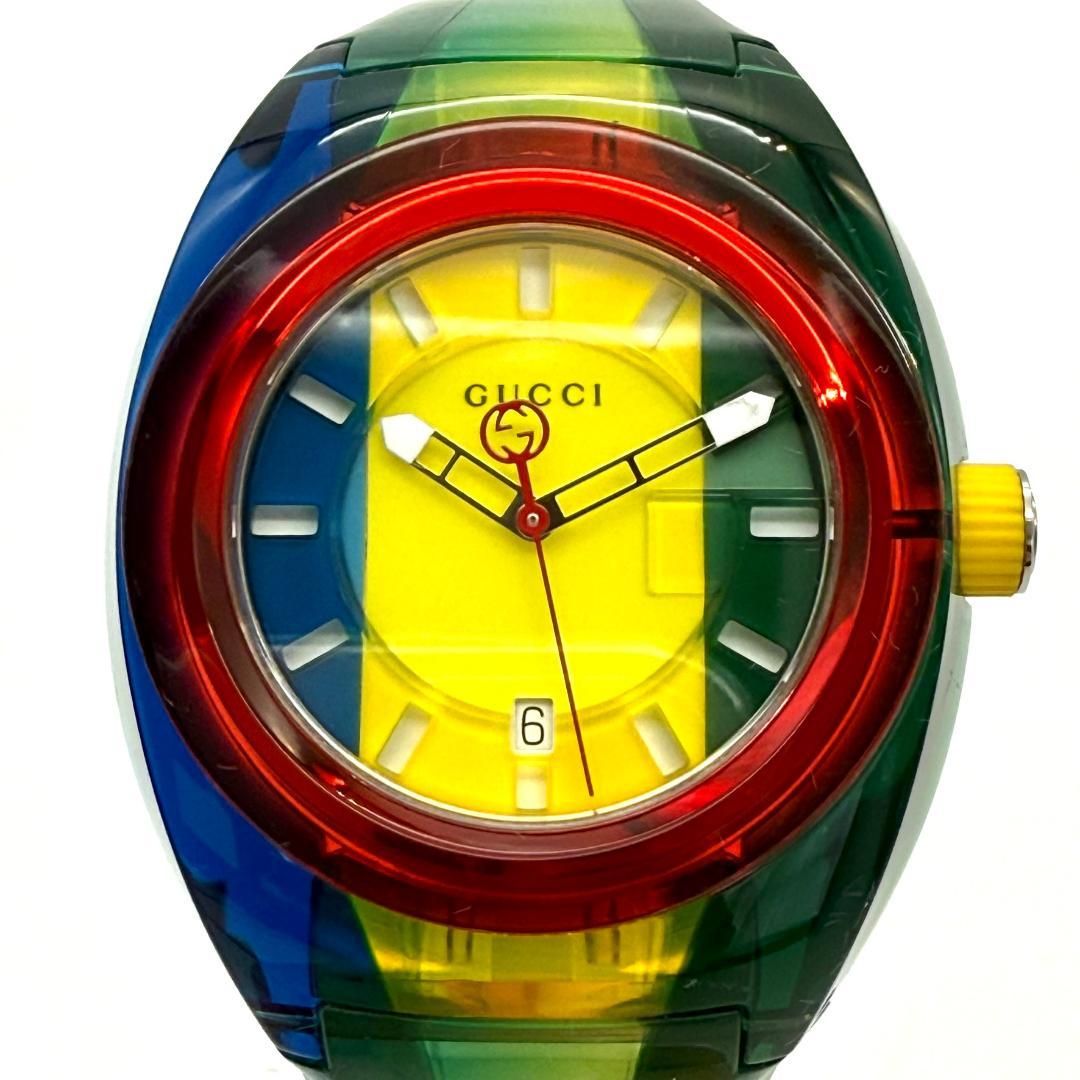 【希少】GUCCI SYNC シンク ユニセックス ウォッチ マルチカラー