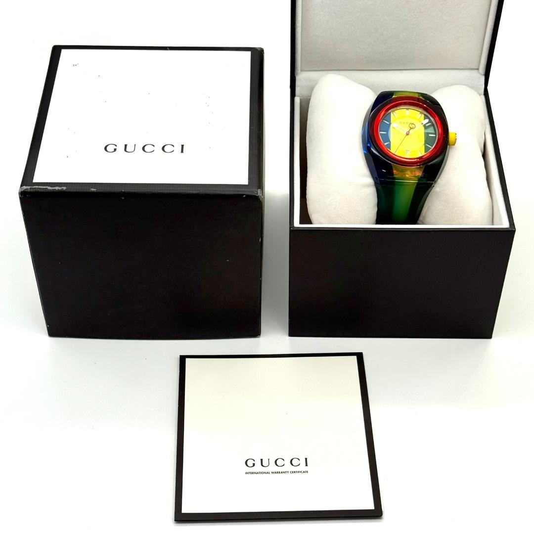 【希少】GUCCI SYNC シンク ユニセックス ウォッチ マルチカラー