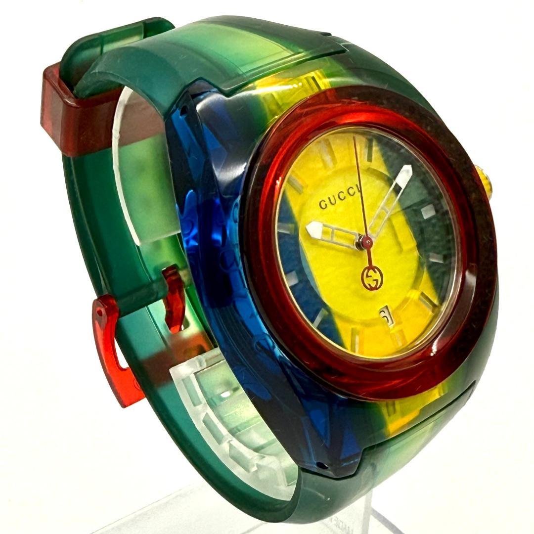 【希少】GUCCI SYNC シンク ユニセックス ウォッチ マルチカラー