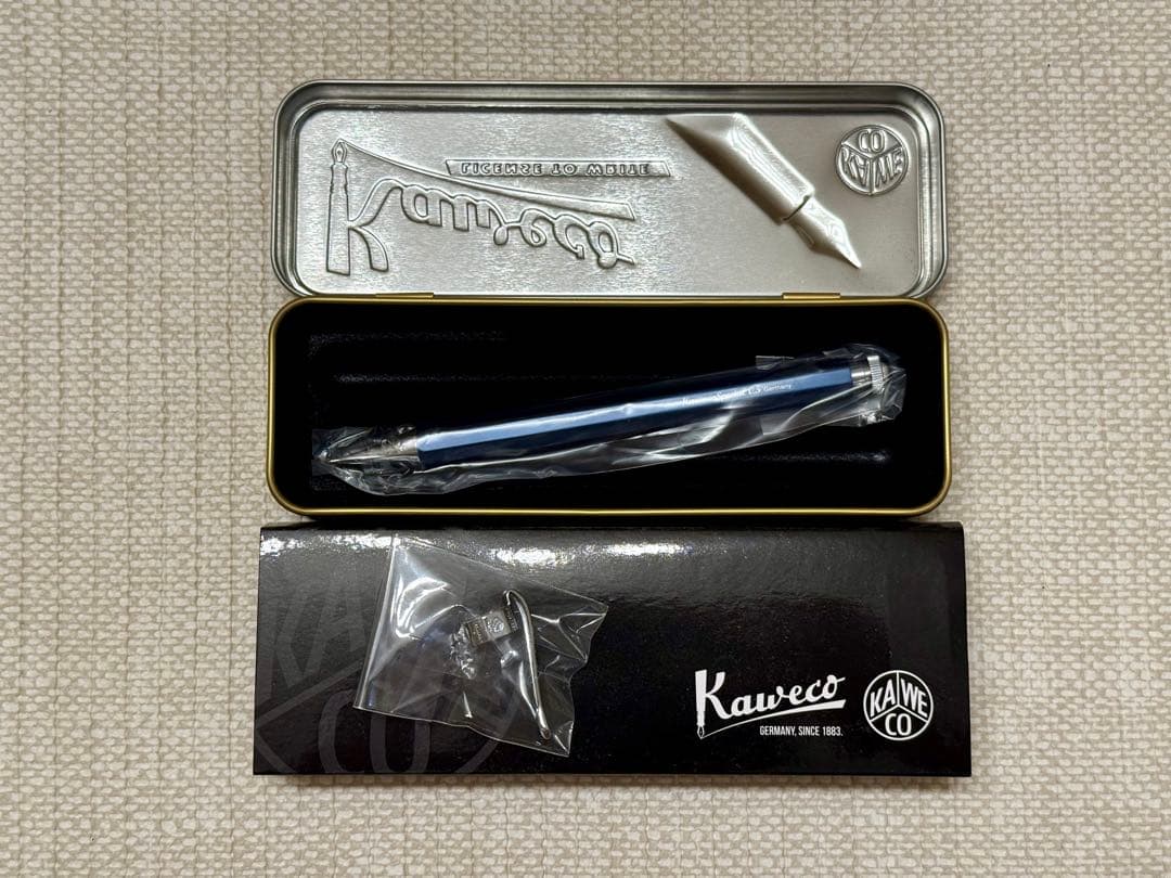 【メンテ済】カヴェコスペシャル　ブルーエディション　0.5mm クリップ付き