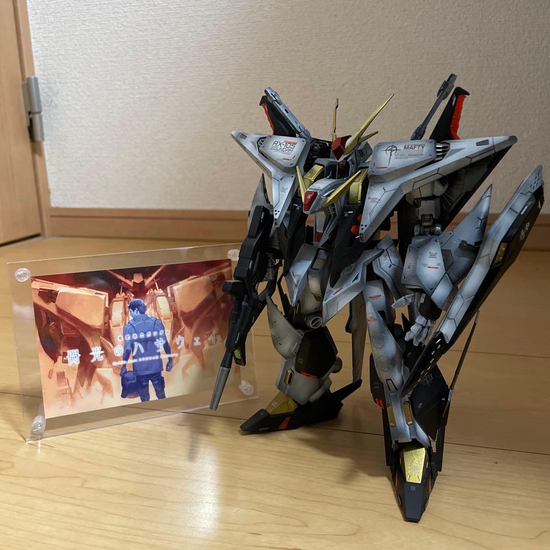 HG クスィーガンダム Ξガンダム 全塗装 完成品 閃光のハサウェイ