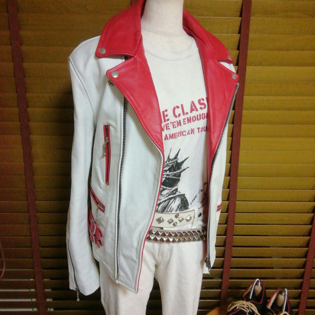 CD！80sヴィンテージバイカラーロンジャン、70sパンク