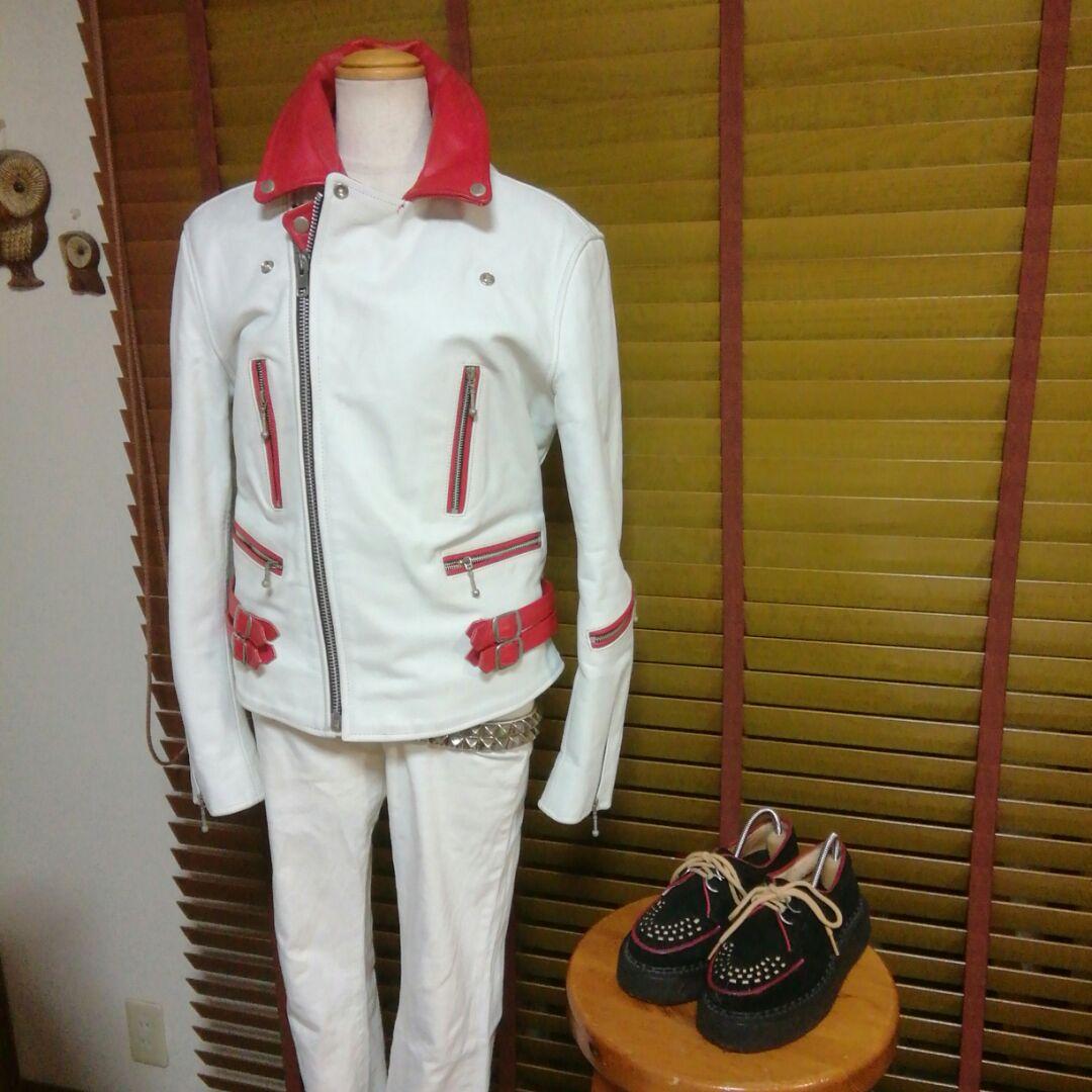 CD！80sヴィンテージバイカラーロンジャン、70sパンク