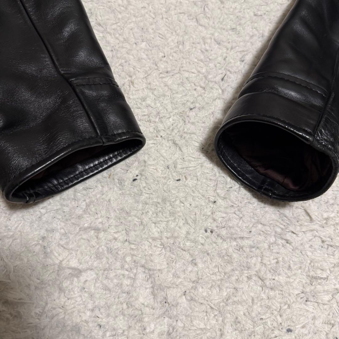 希少美品　ハーレーダビッドソン　シングルライダースジャケット　ホースハイド　黒