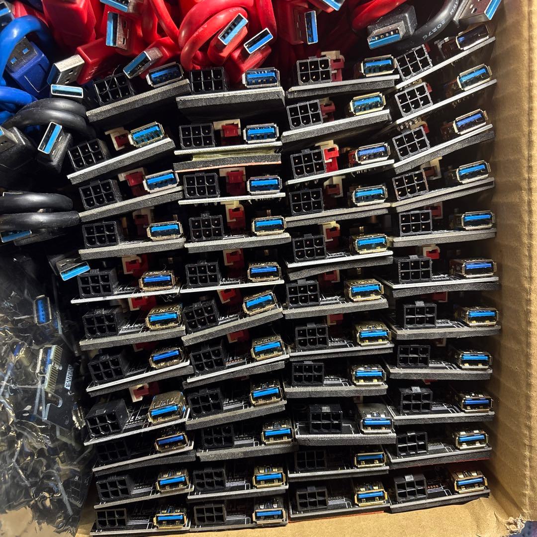 【動作未確認のため安売】ライザーカード セット売り44個