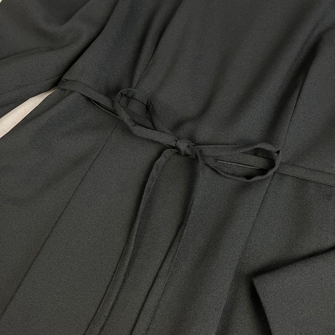 【タグ付き】niana スリーブスリット刺繍レースフレアドレス 結婚式 お呼ばれ