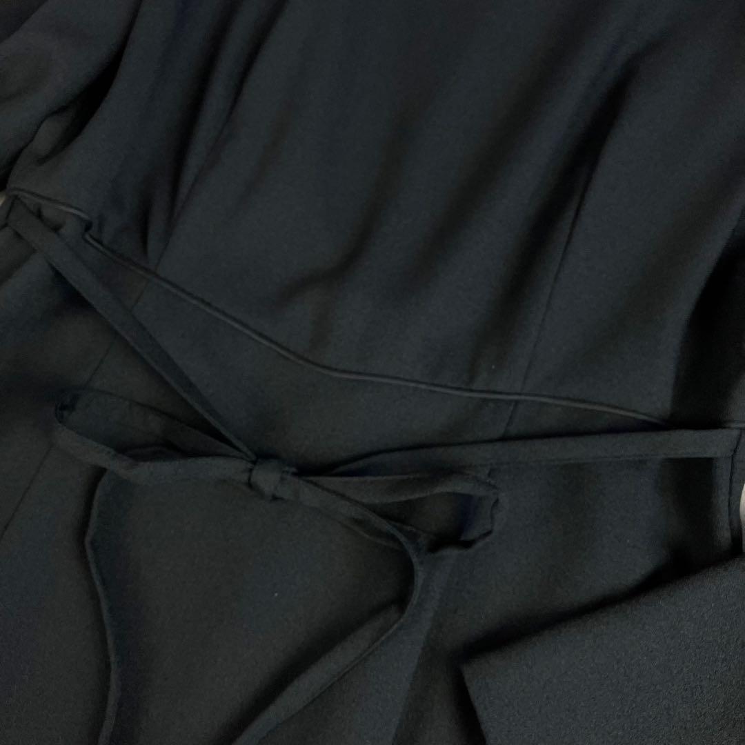 【タグ付き】niana スリーブスリット刺繍レースフレアドレス 結婚式 お呼ばれ