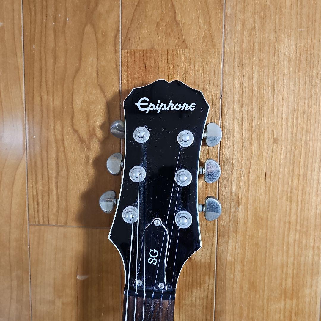 Epiphone SG アイボリー ギターケース付き