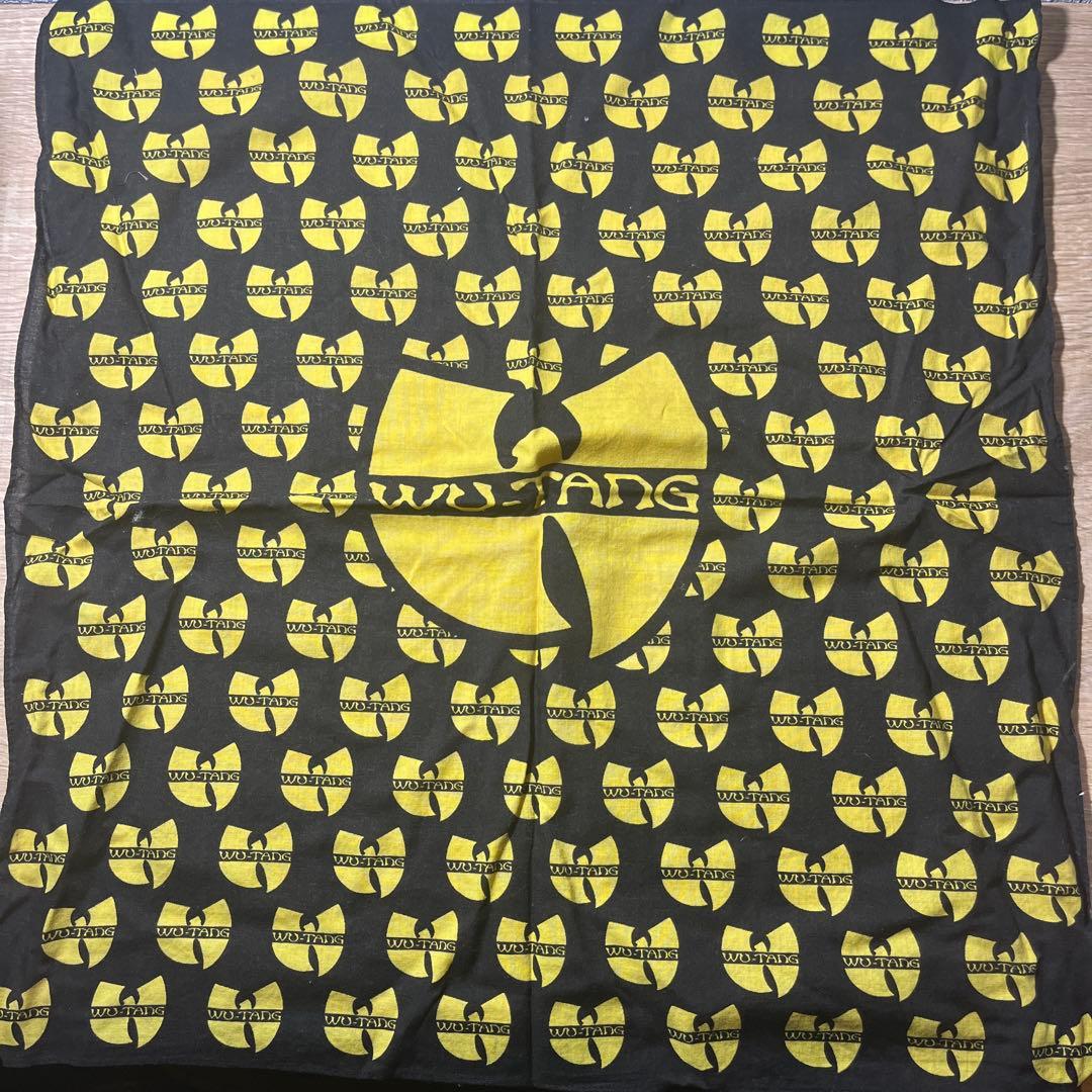 激レア　WU-TANG CLAN ウータンクラン　バンダナ 90s