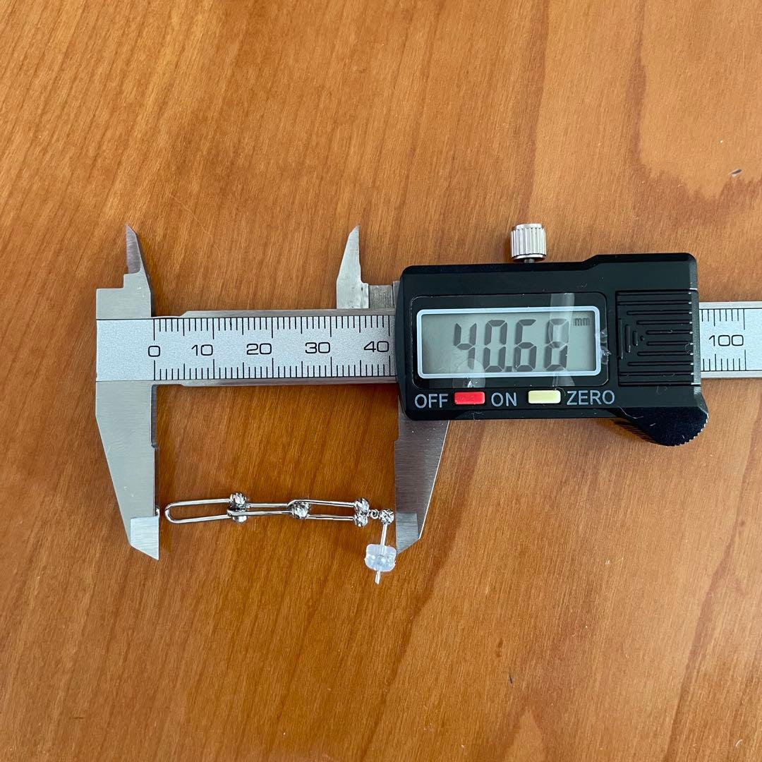 新品！ Pt900 ピアス ハードウェア ミラーボール