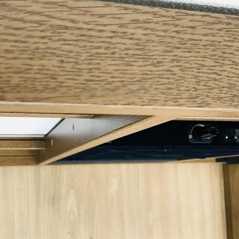 シンプル　温風ファンヒーター こたつテーブル80