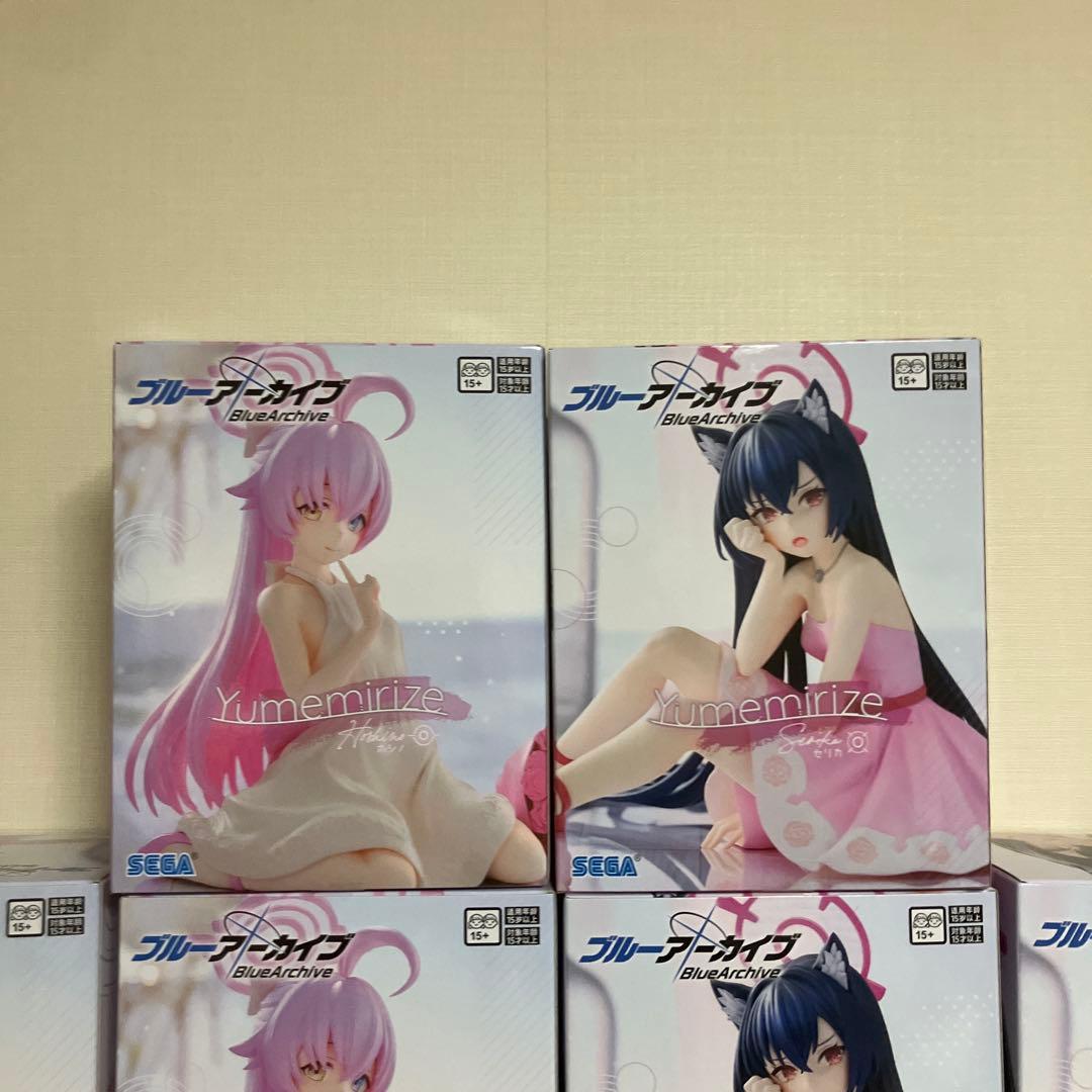 ブルーアーカイブ　ヨシノ　セリカ　黒執事　シエル　瑠璃の宝石　フィギュア
