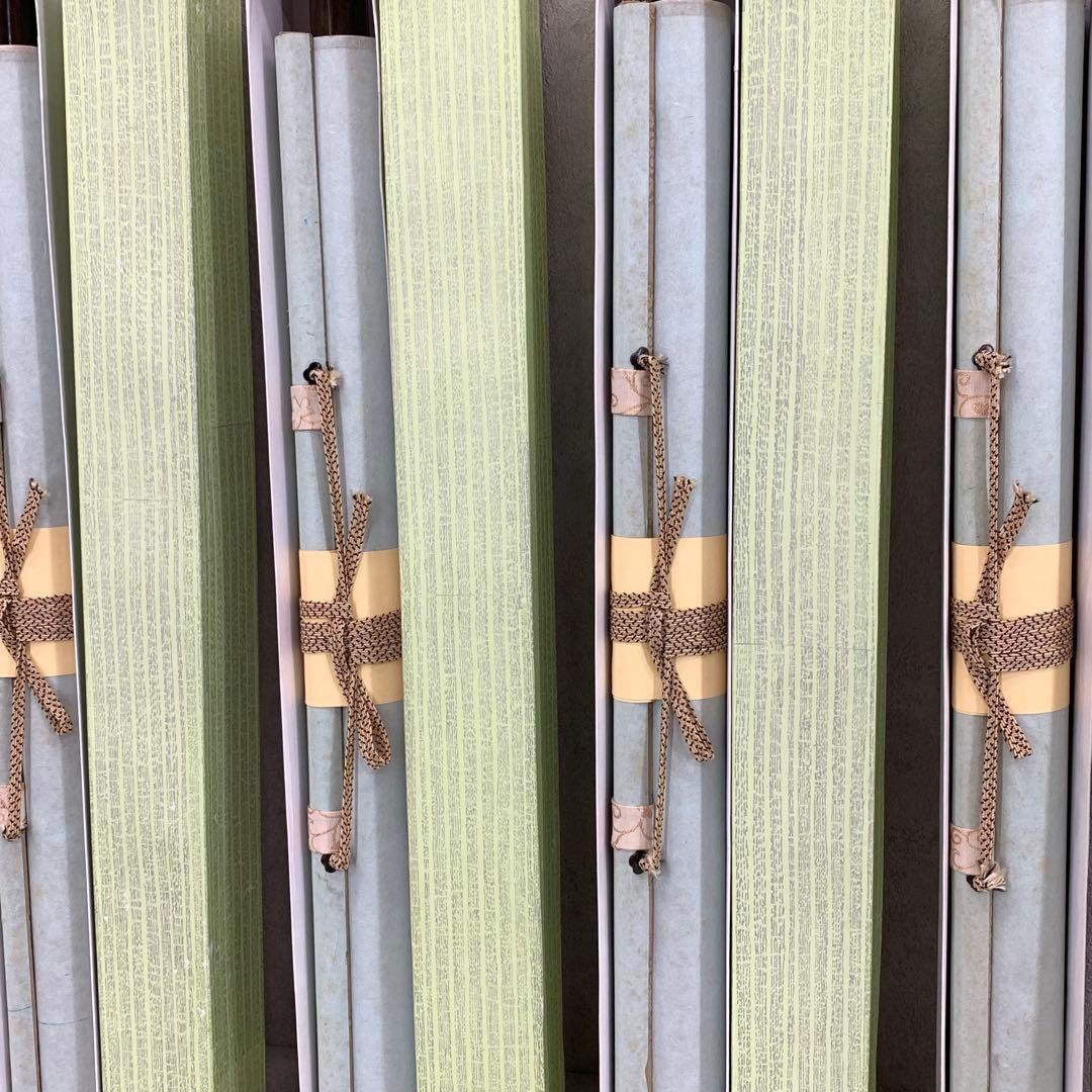 掛軸 昇花 松尾芭蕉 四季セット 紙箱 画賛 画讃 書 花 柿 春夏秋冬 C-4