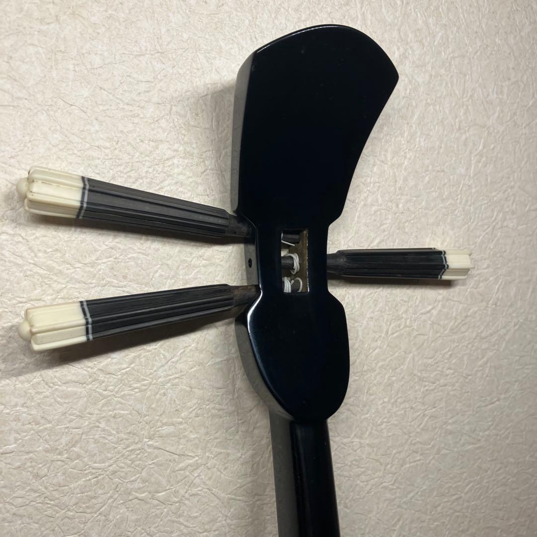 格安美品！【宮里三線】沖縄三線 本革 教本ケースセット 三線初中級心者