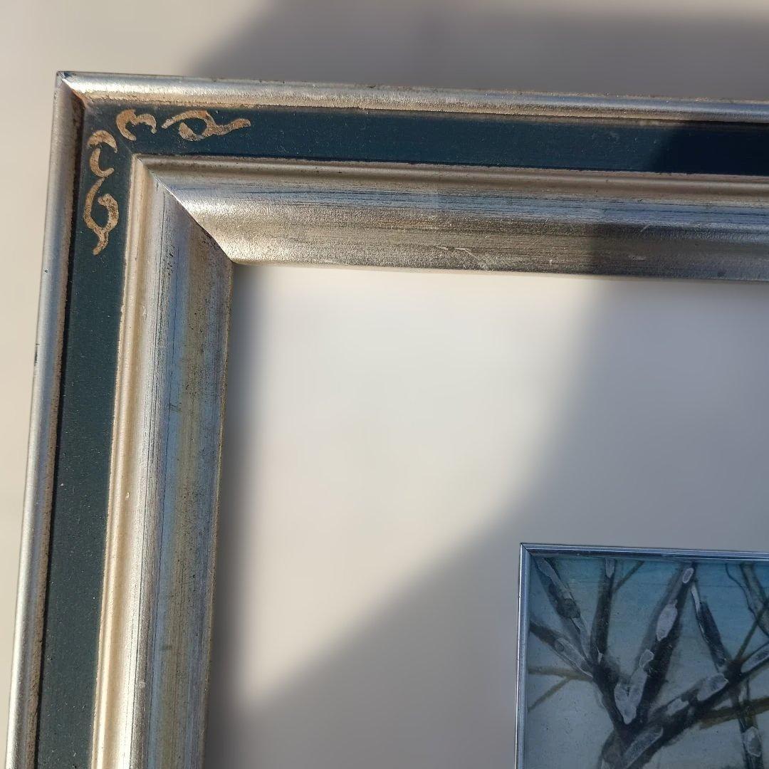 5192）水彩画　池溜り　俊の印あり