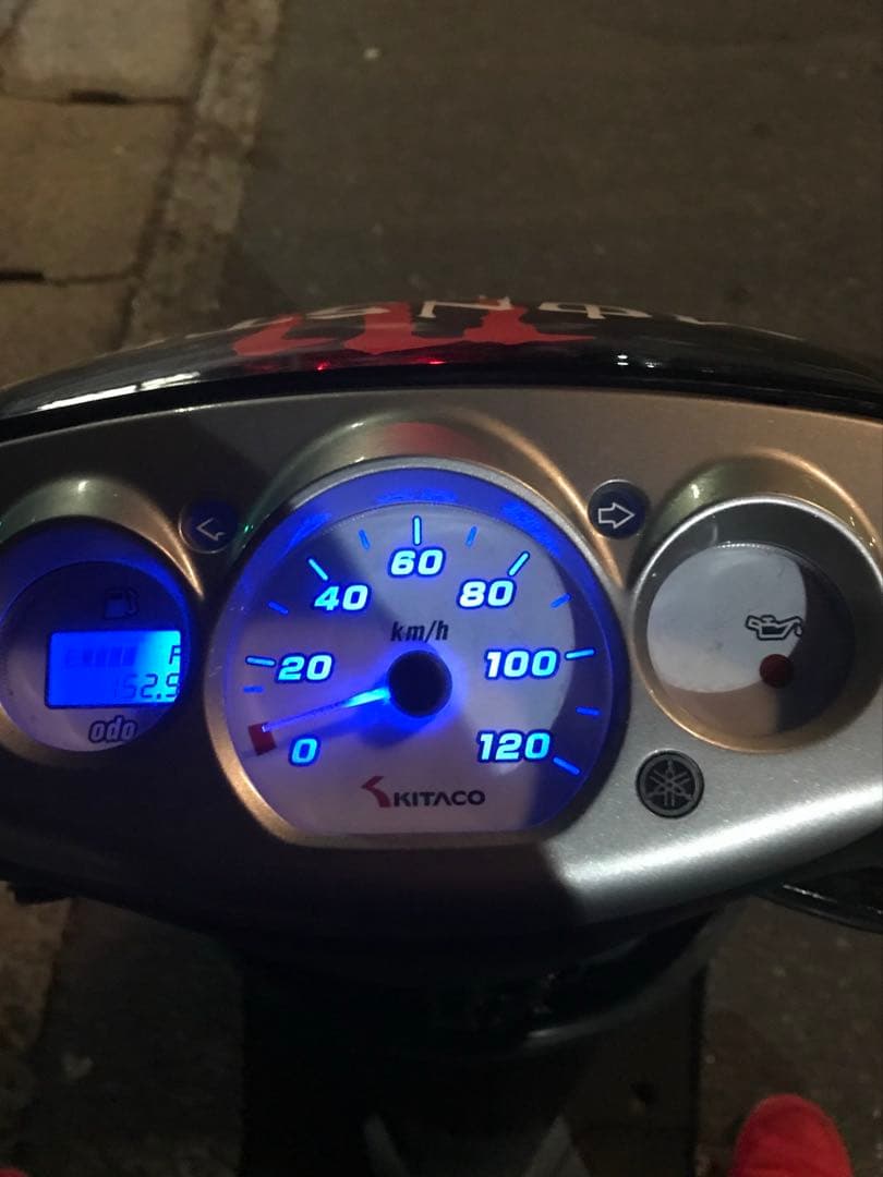 ジョグZR キタコ120キロスピードメーターSA16J YAMAHA