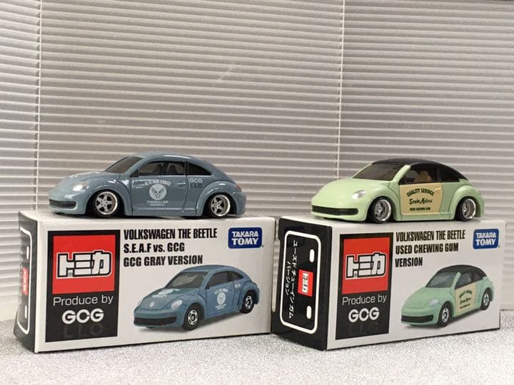 ミニカー　1/64 トミカ 所さん　世田谷ベース　VW 改造